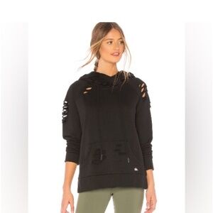 Alo ripped hoodie